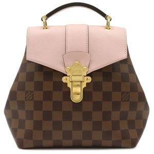 Louis Vuitton Damier Clapton Rucksack Mini Backpack 2WAY Handbag Pink